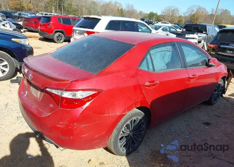 2015 Toyota Corolla S Plus from USA, damaged, VIN 2T1BURHE0FC398889
